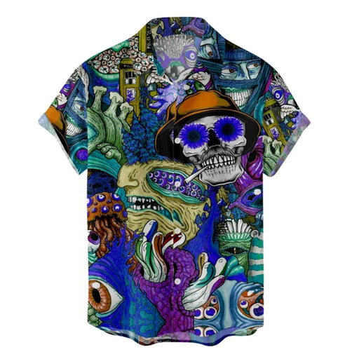 Trippy Travels Button-Up - Full-X