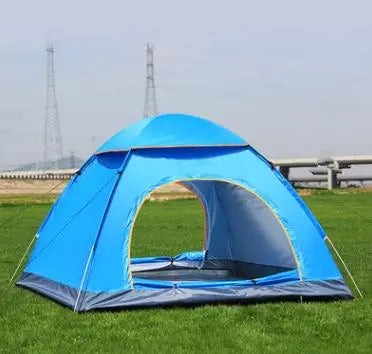 Quad Haven Camp Dome  4-Person-Blue