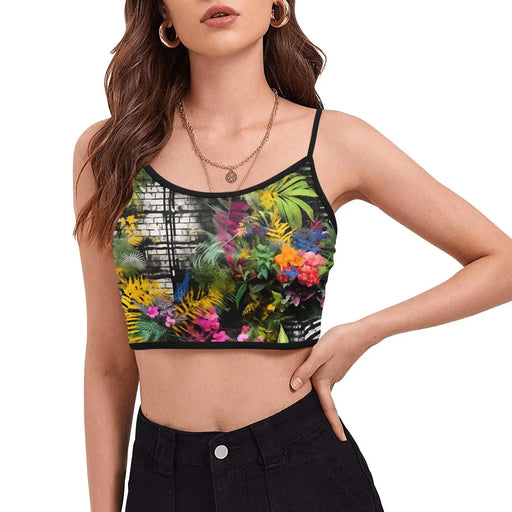 X-Series™ Ethereal Elegance - Spaghetti-Strap Crop Top (Multiple Styles) - Full-X