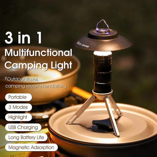 Multi-functional Rechargeable Camping Lantern - Full-X