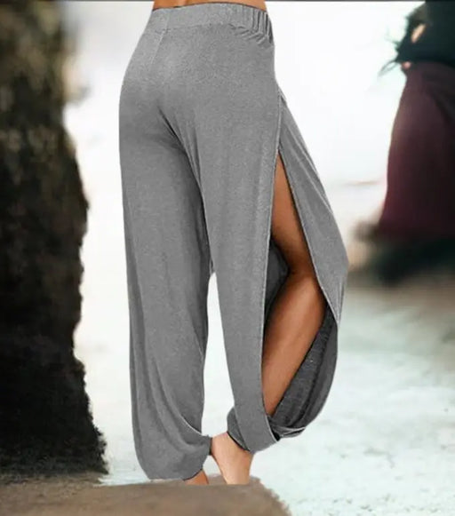 Gypsy Breeze Women's Side-Slit Harem Pants