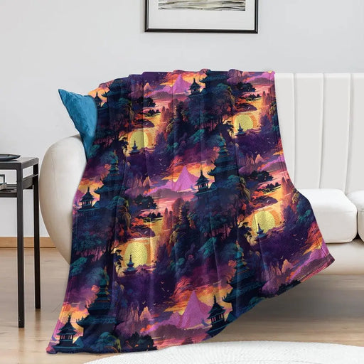 X-Series™ Dream Weaver’s Embrace - 60”x80” Large Flannel Blanket (Multiple Styles) - Full-X
