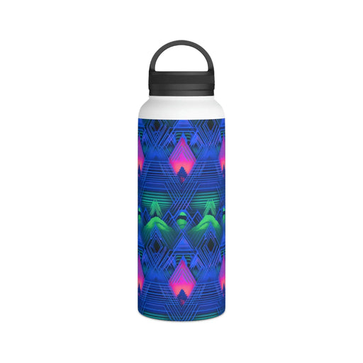 Electric Forest - Stainless Steel Water Bottle, Handle Lid - Full-X